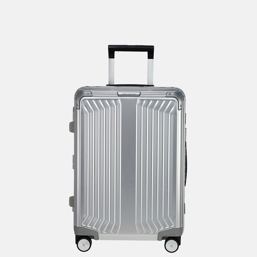 Samsonite Lite-Box Alu spinner 55 cm aluminium bij Duifhuizen