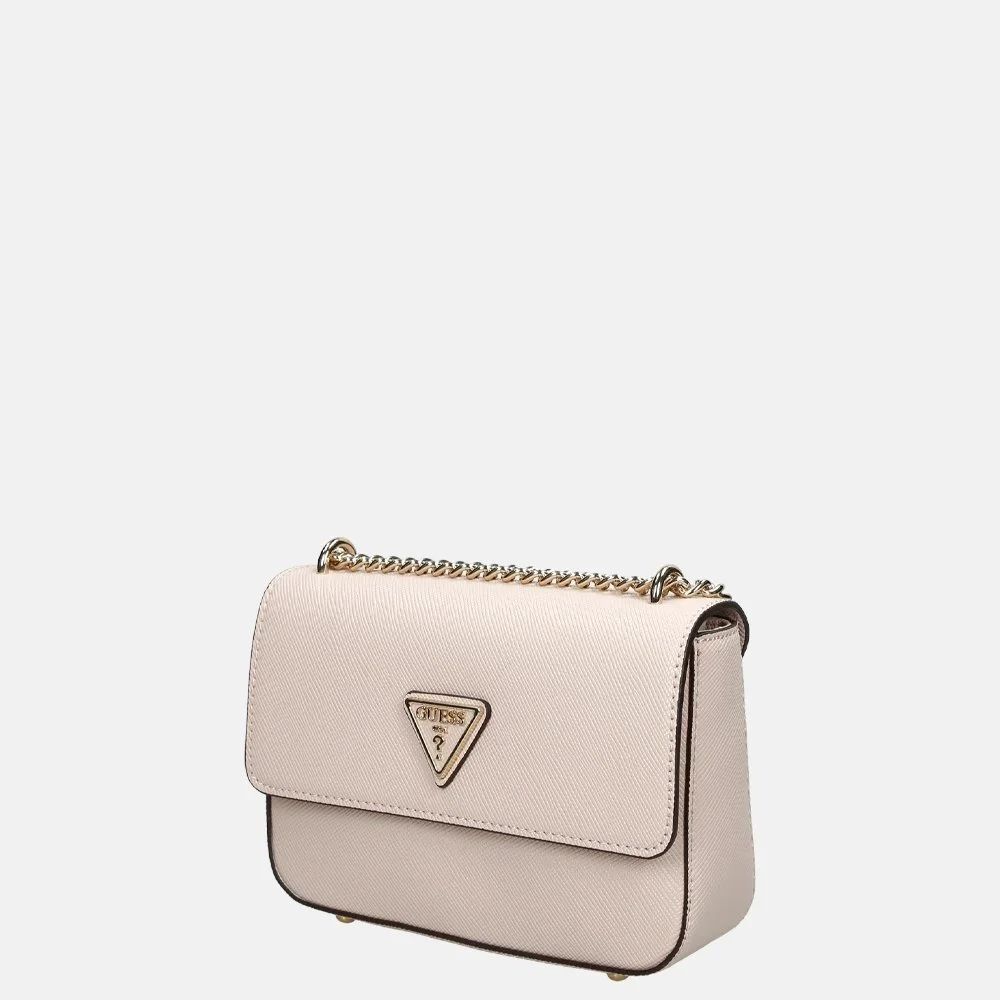 Guess Eco Elements Convertible crossbody tas light rose bij Duifhuizen