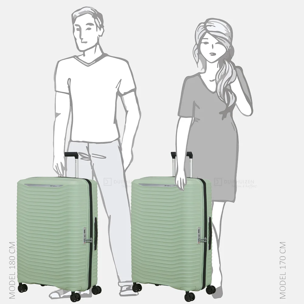Samsonite Upscape koffer 75 cm soft sage bij Duifhuizen