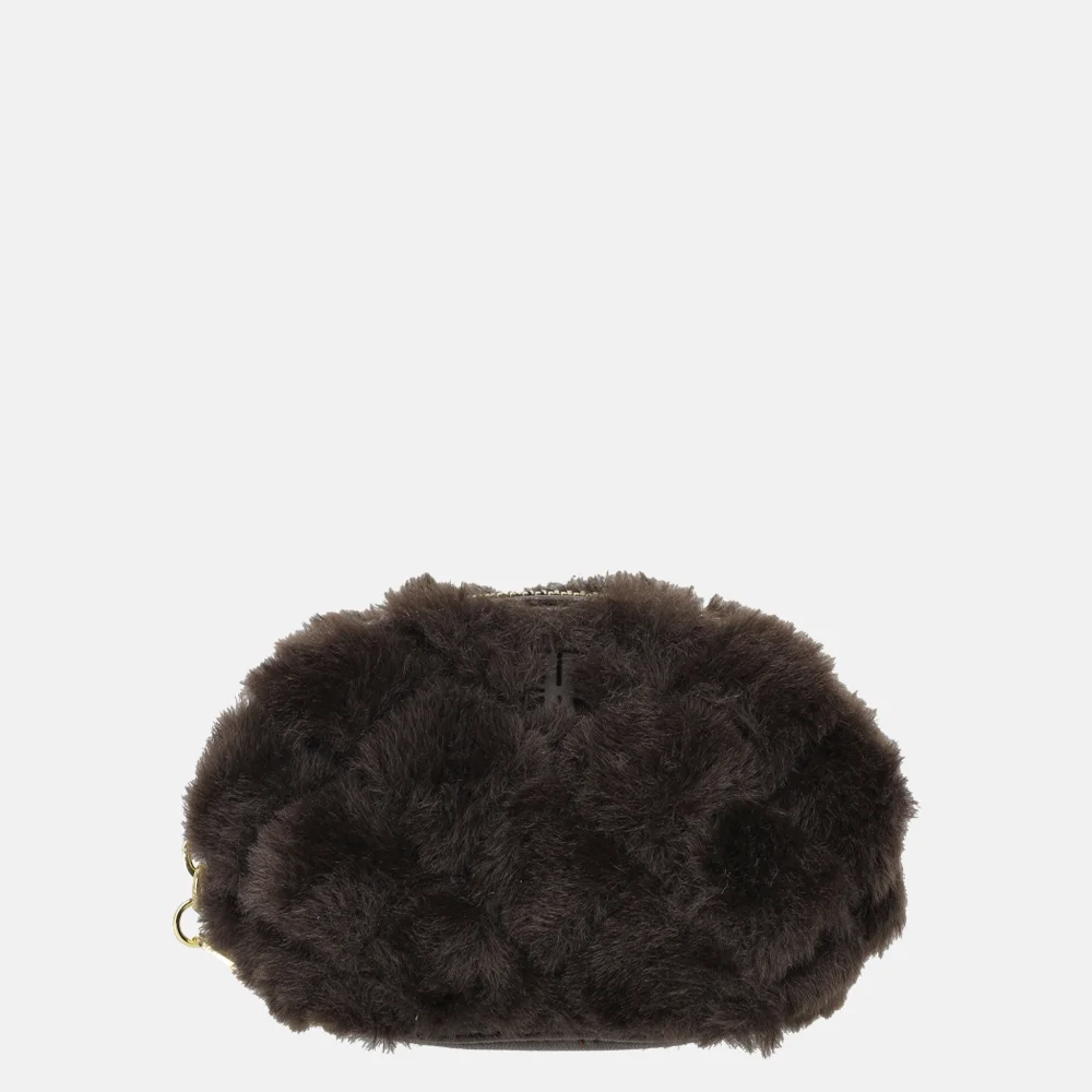 Laurent David Gloria make-up tas XS chocolade