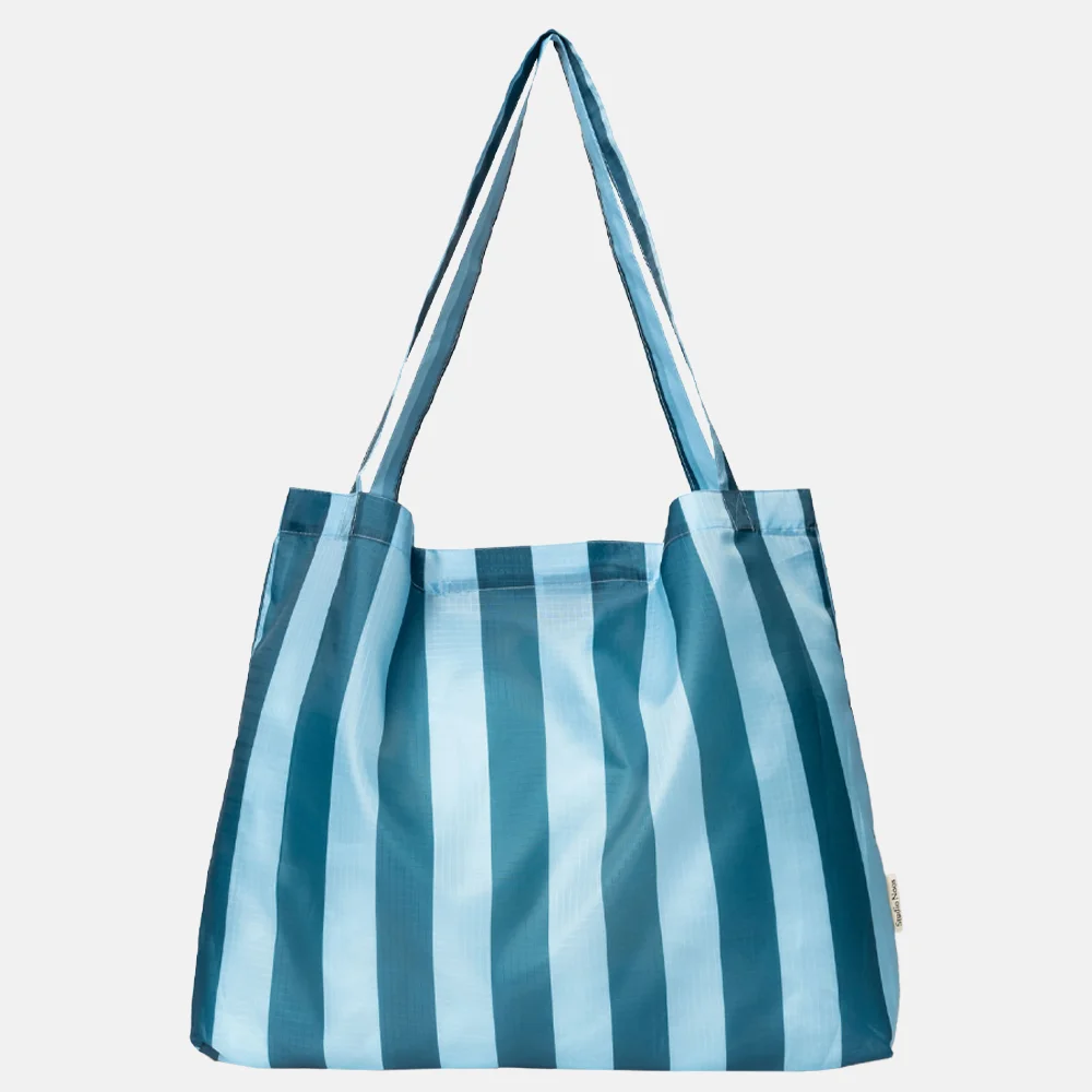 Studio Noos Grocery shopper sky/antlantic striped bij Duifhuizen