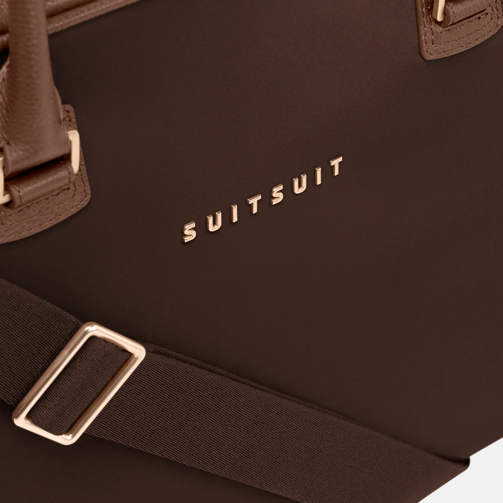 SUITSUIT Serenity Weekendtas hoog chocolade brown bij Duifhuizen
