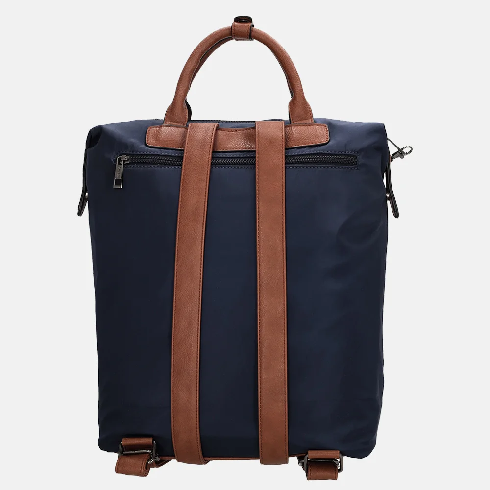 Charm London Buckingham laptoprugzak 14 inch blauw bij Duifhuizen