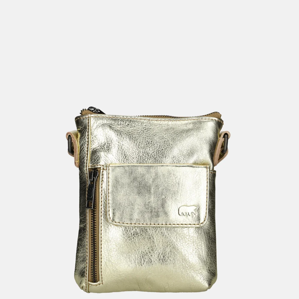 Bear Design telefoontas champagne gold  bij Duifhuizen