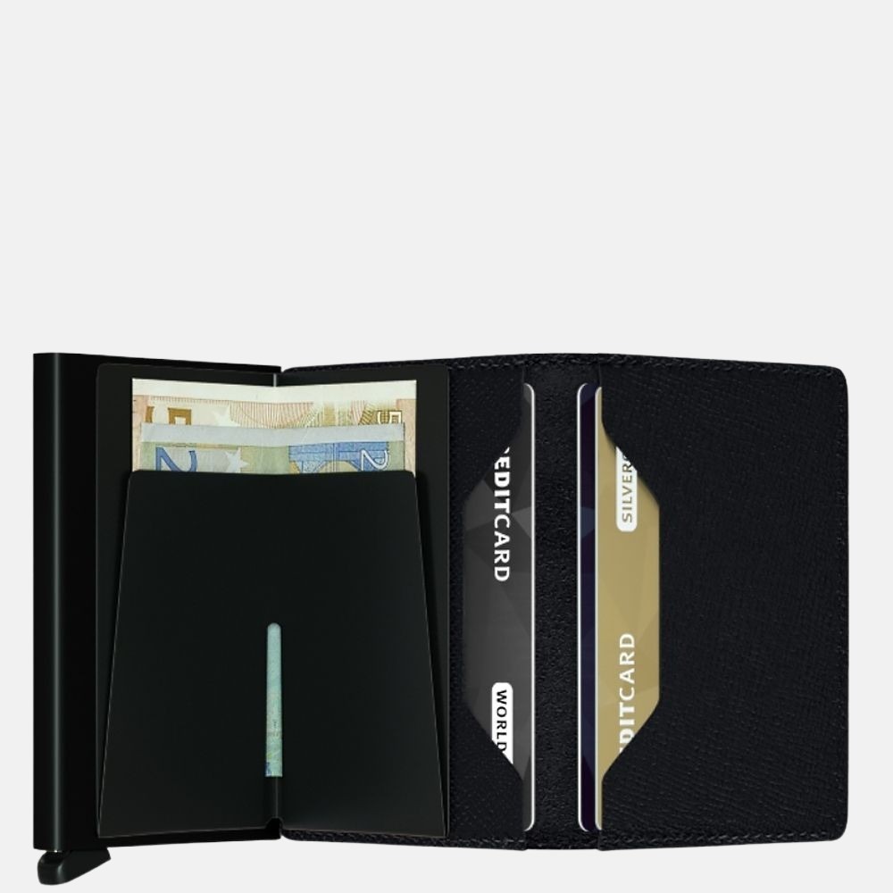 Secrid Slimwallet pasjeshouder crisple black bij Duifhuizen