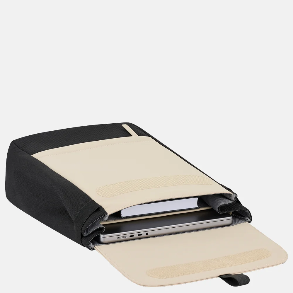 Kapten & Son Fyn Pro rugzak 15 inch cream black bij Duifhuizen