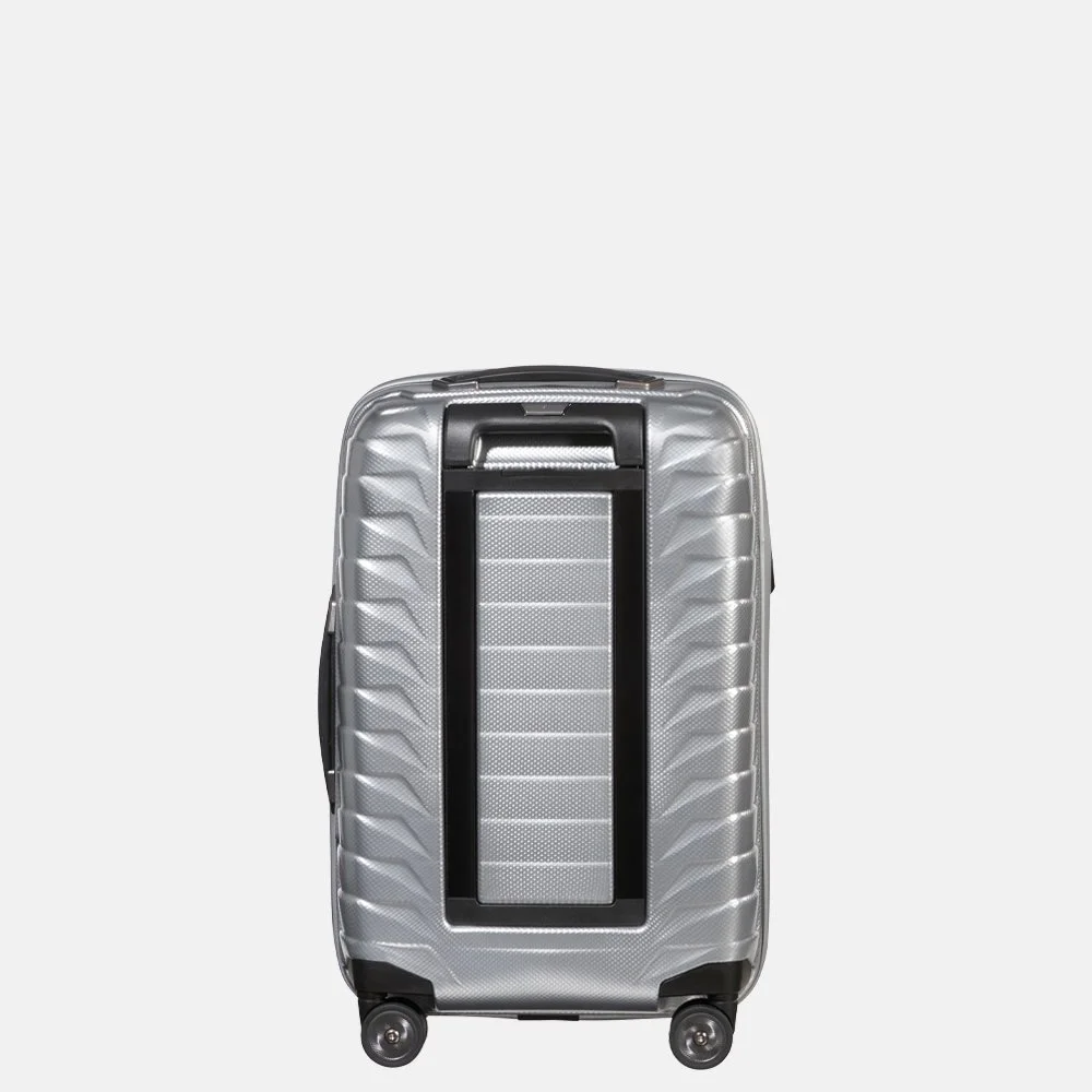 Samsonite Proxis expandable handbagage koffer 55 cm silver bij Duifhuizen