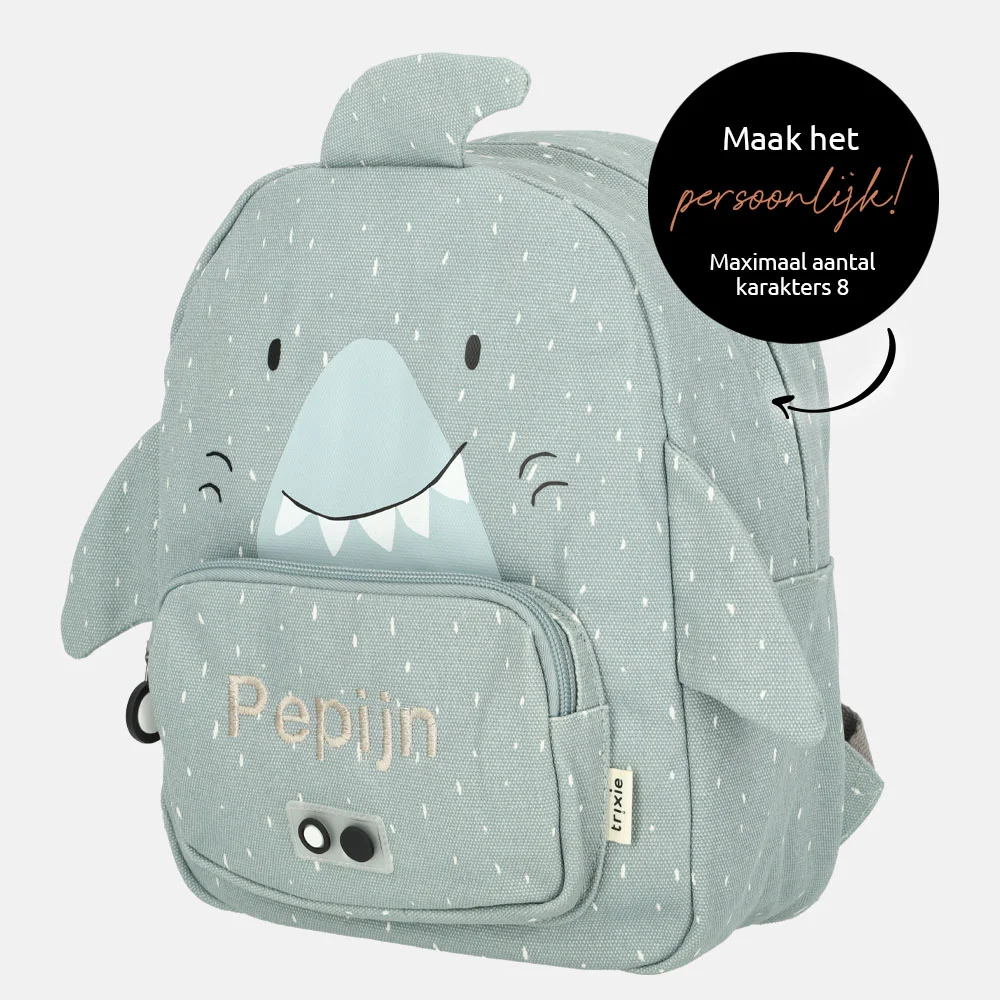 Trixie kinderrugzak Mr. Shark bij Duifhuizen