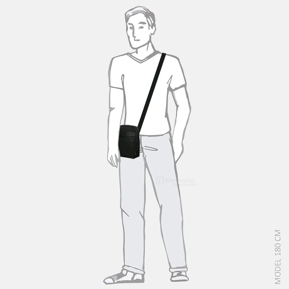 Calvin Klein Remote Reporter crossbody tas black bij Duifhuizen