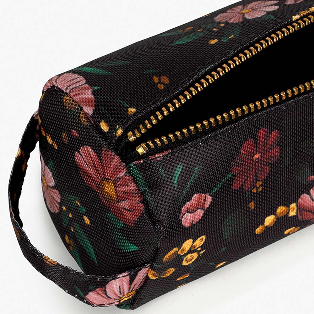 WOUF etui Black Flowers bij Duifhuizen