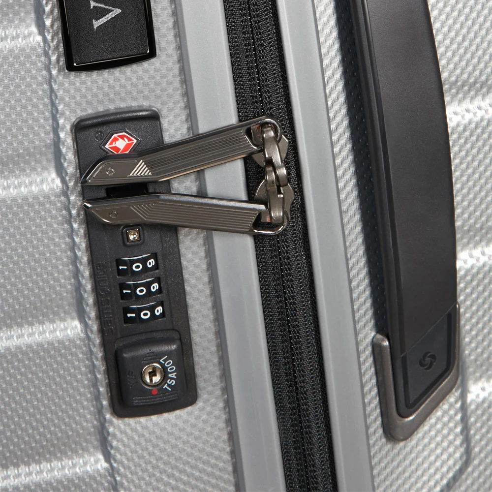 Samsonite Proxis spinner 69 cm silver bij Duifhuizen