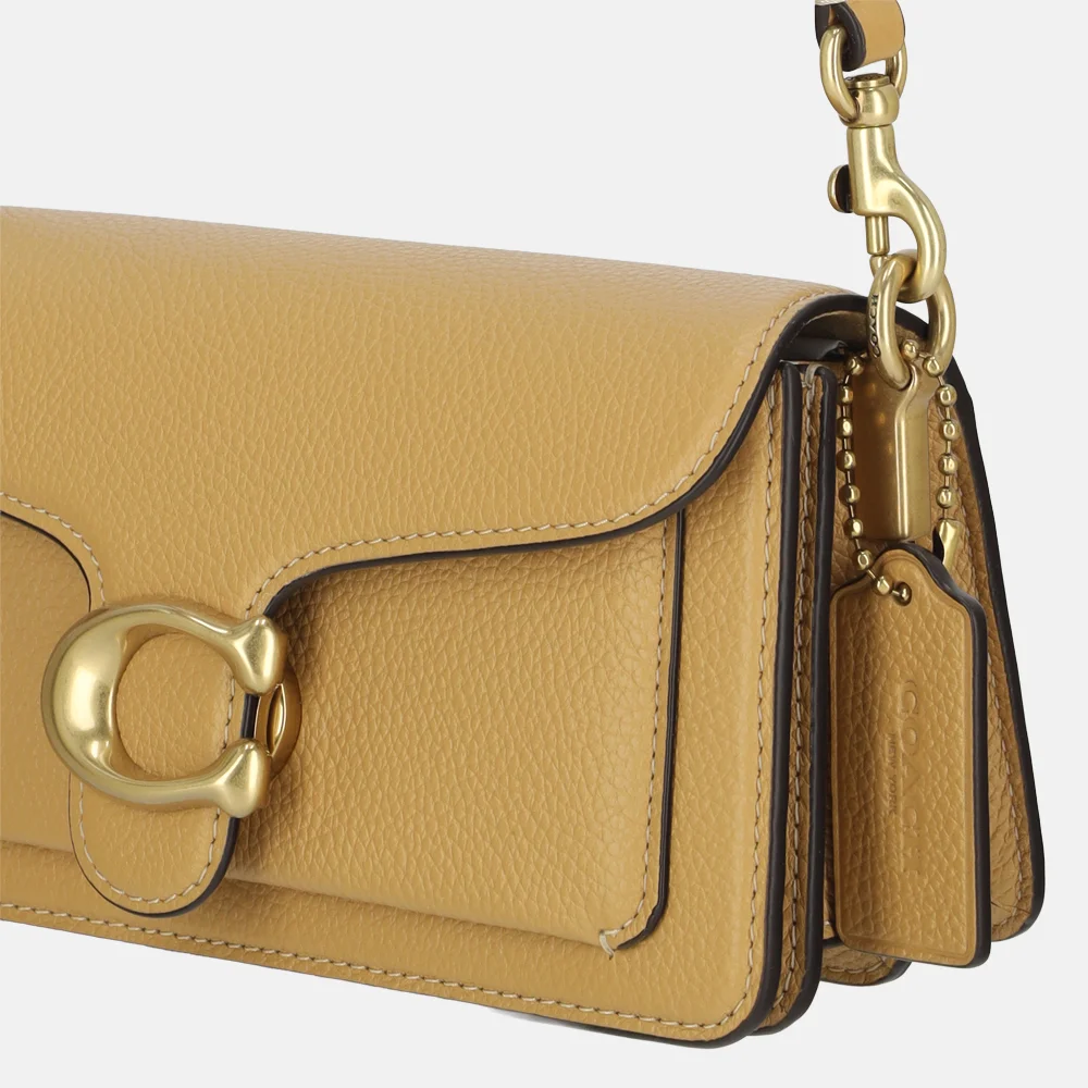 Coach Tabby schoudertas 20' langere band biscuit bij Duifhuizen