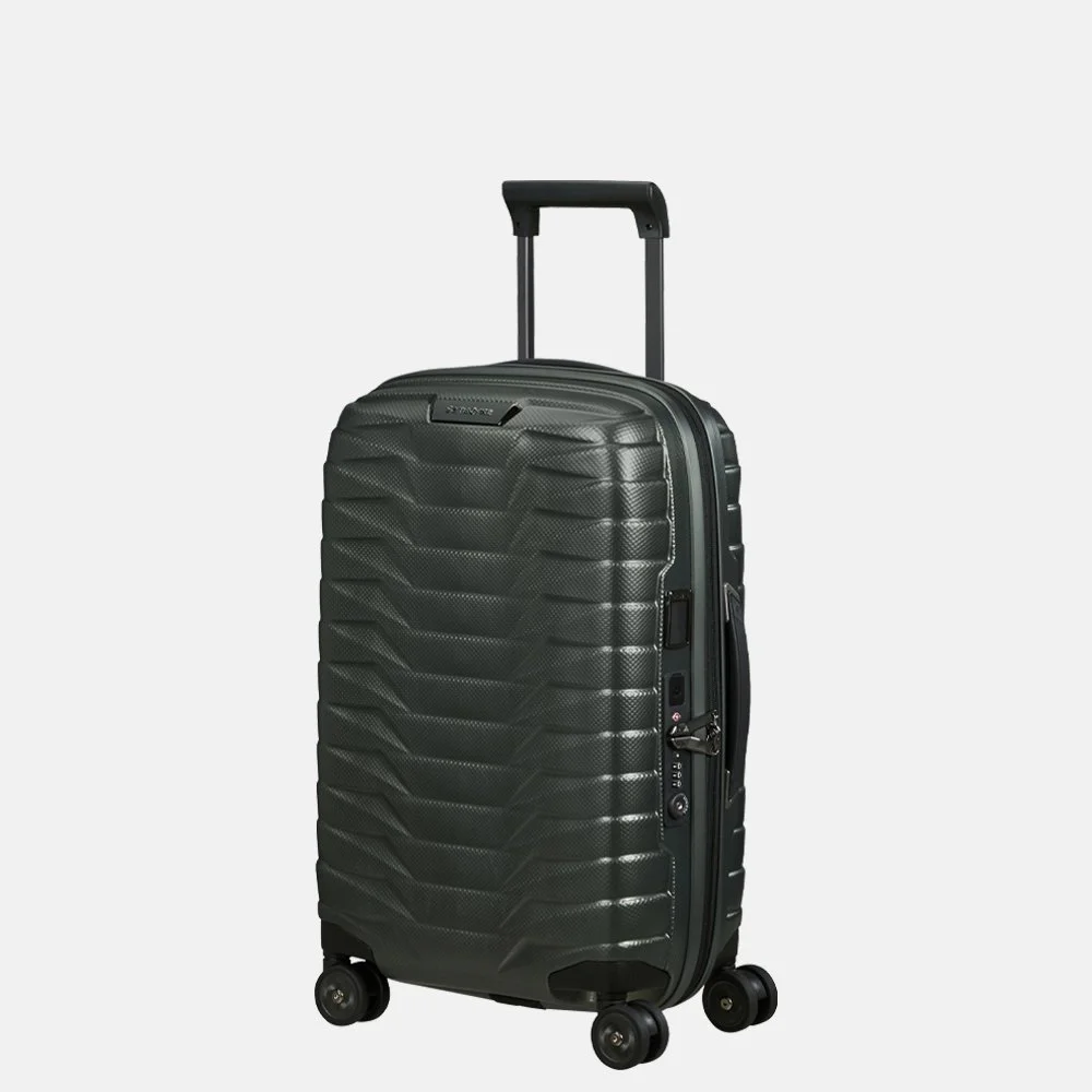 Samsonite Proxis expandable handbagage koffer 55 cm matt climbing ivy bij Duifhuizen