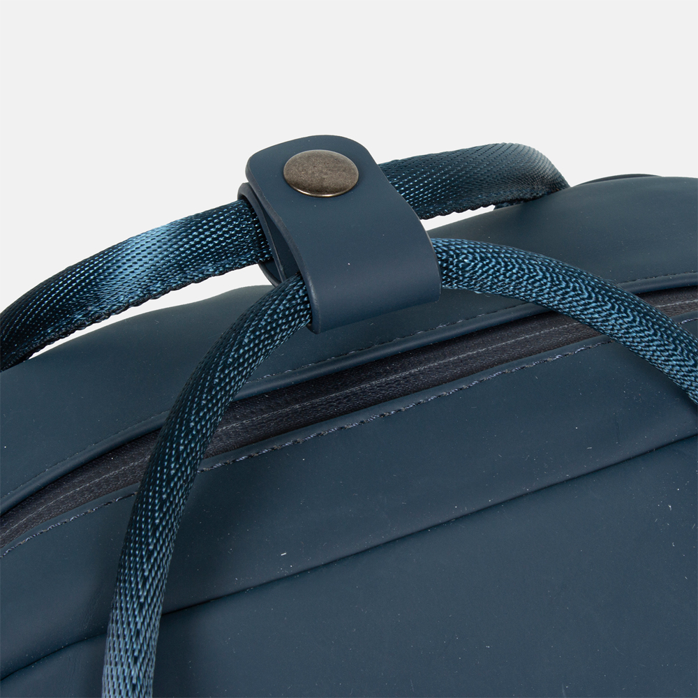 New Rebels Harper rugzak 13.3  inch navy bij Duifhuizen