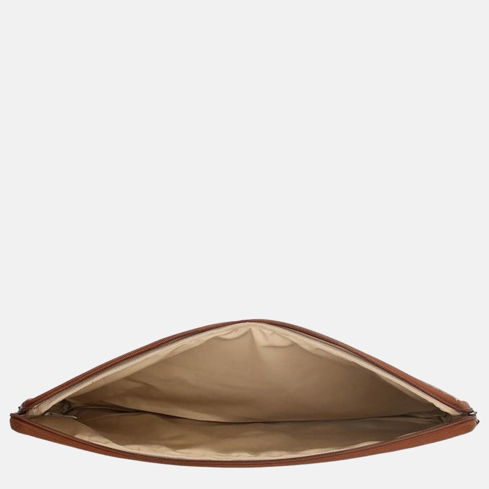 Old West San Angelo laptophoes 17 inch bruin bij Duifhuizen