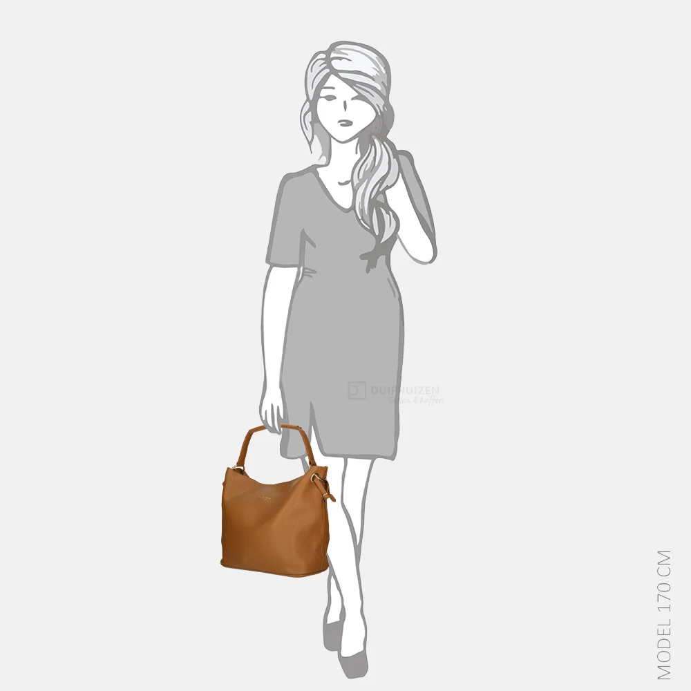 Flora & Co buideltas camel bij Duifhuizen