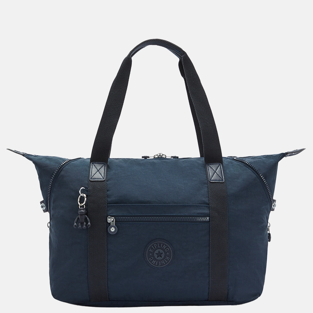 Kipling Art shopper M blue bleu