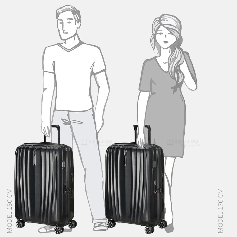 Samsonite Nexis Spinner Expendable reiskoffer 70 cm onyx black bij Duifhuizen