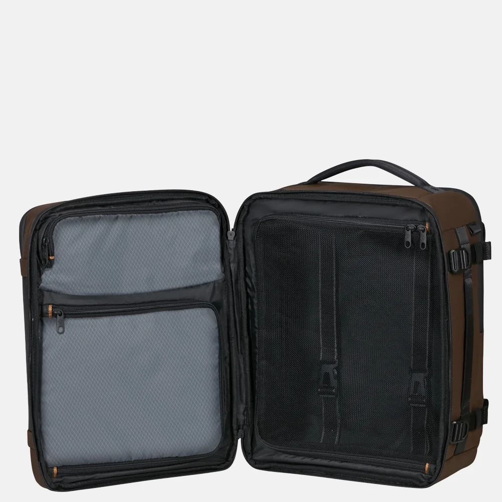 Samsonite Cabin Pack underseater S dark brown bij Duifhuizen