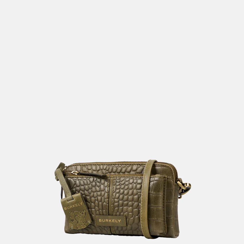 Burkely Cool Colbie crossbody tas mini green bij Duifhuizen