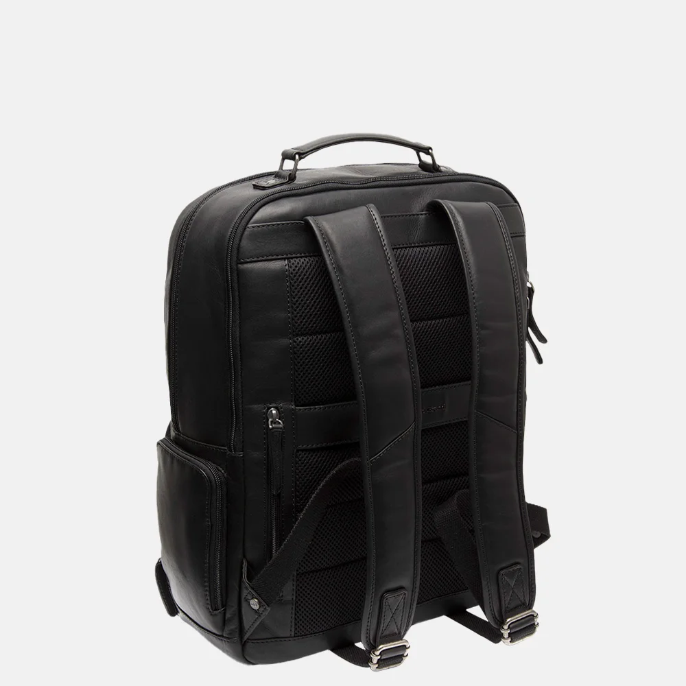 Chesterfield Lennox laptoprugzak L 16 inch black bij Duifhuizen