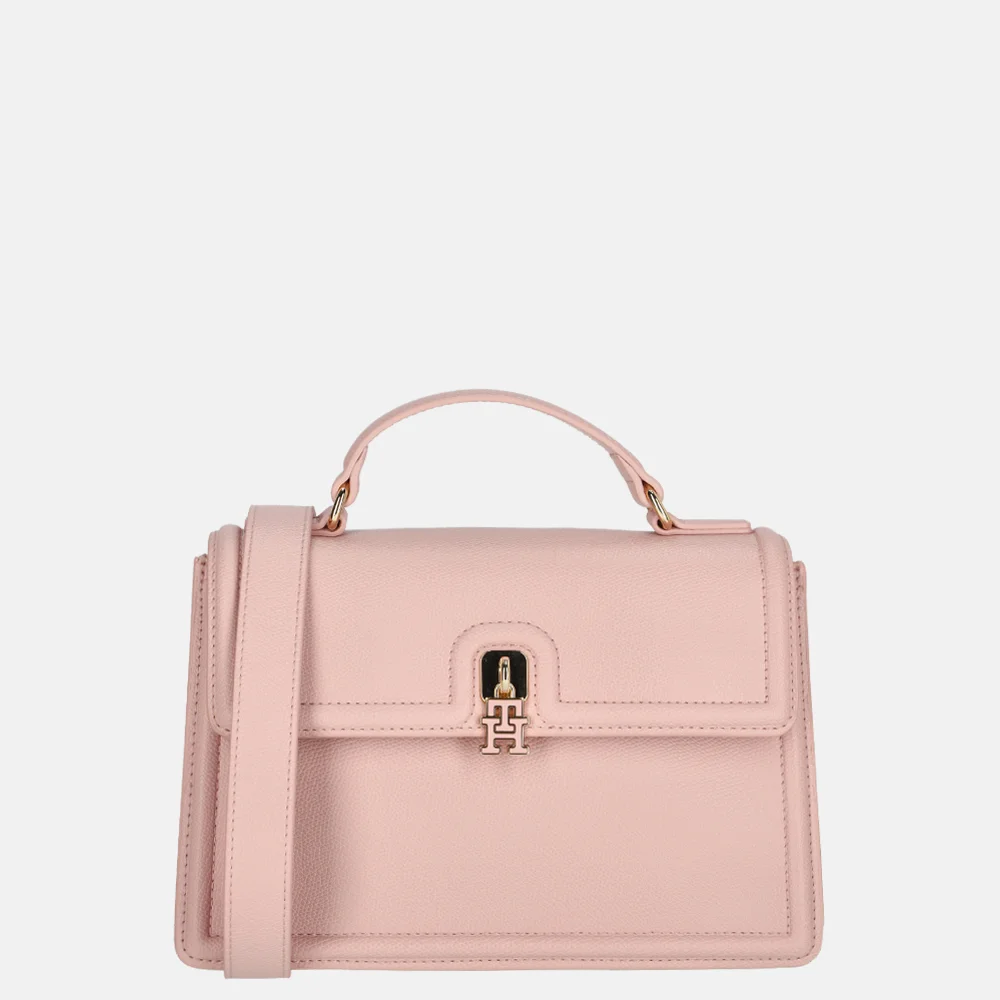 Tommy Hilfiger Eternity mini satchel handtas pink bij Duifhuizen