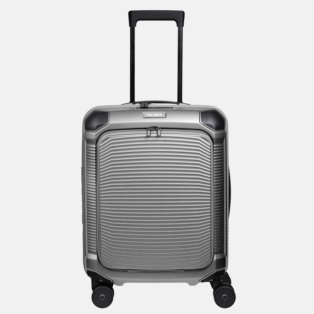 Travelite Millennium handbagage koffer 55 cm silver