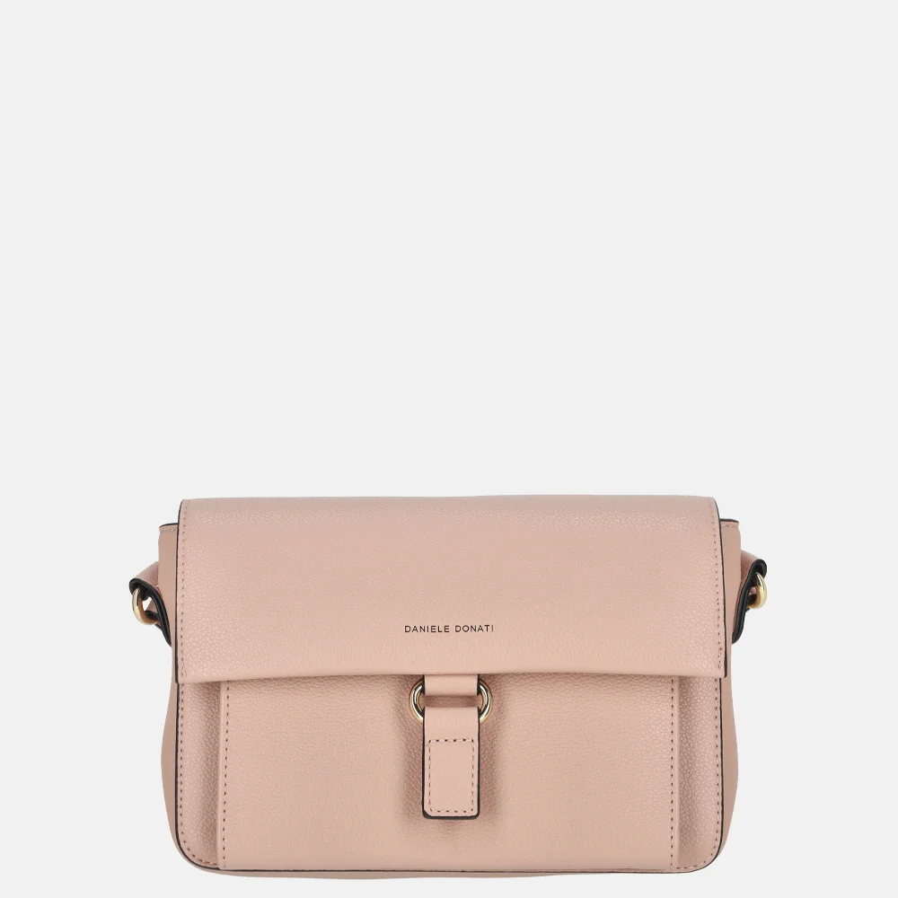 Daniele Donati crossbody tas pink bij Duifhuizen