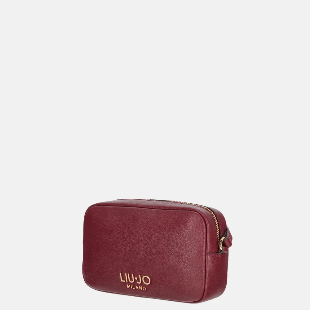 Liu Jo Evrim crossbody tas red wine bij Duifhuizen