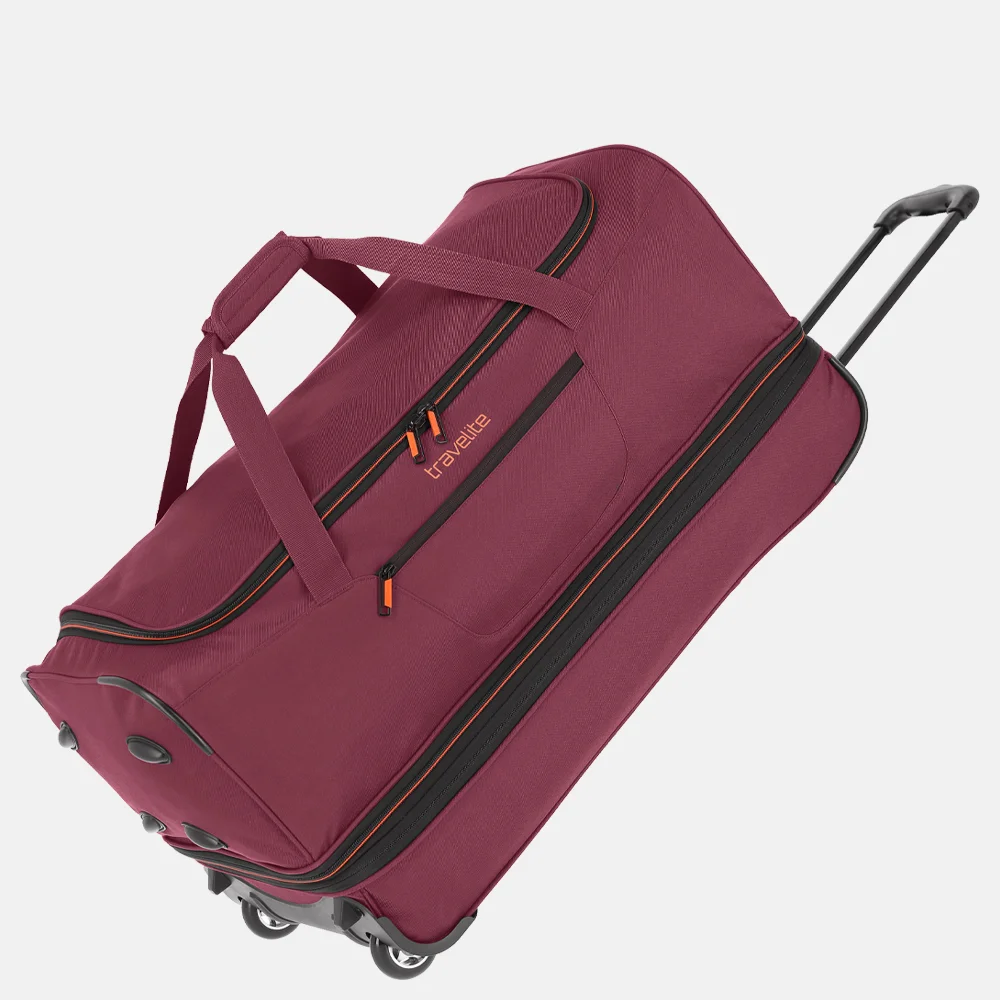 Travelite Basics reistas 70 cm dark red  bij Duifhuizen