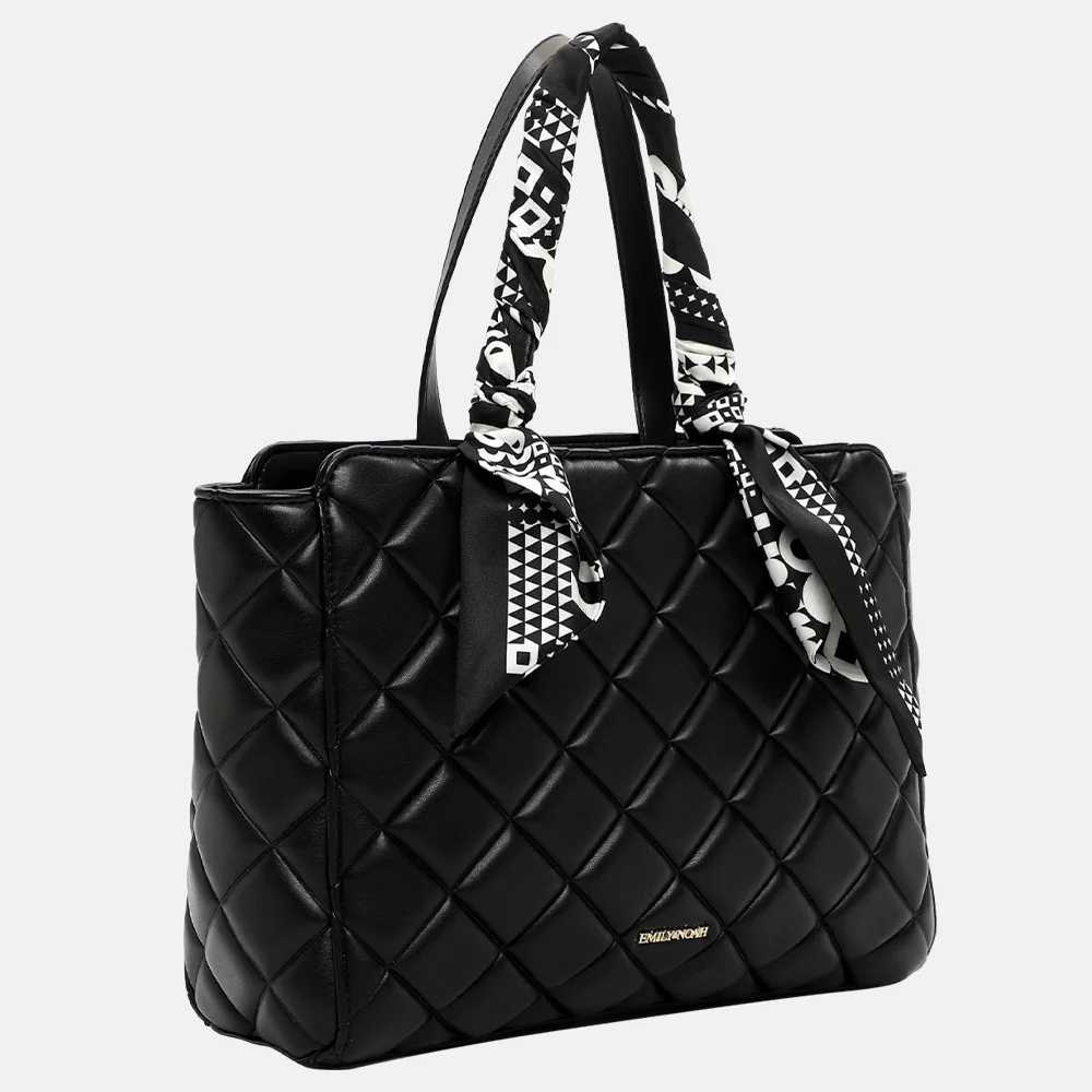 Emily & Noah Ellen shopper black bij Duifhuizen