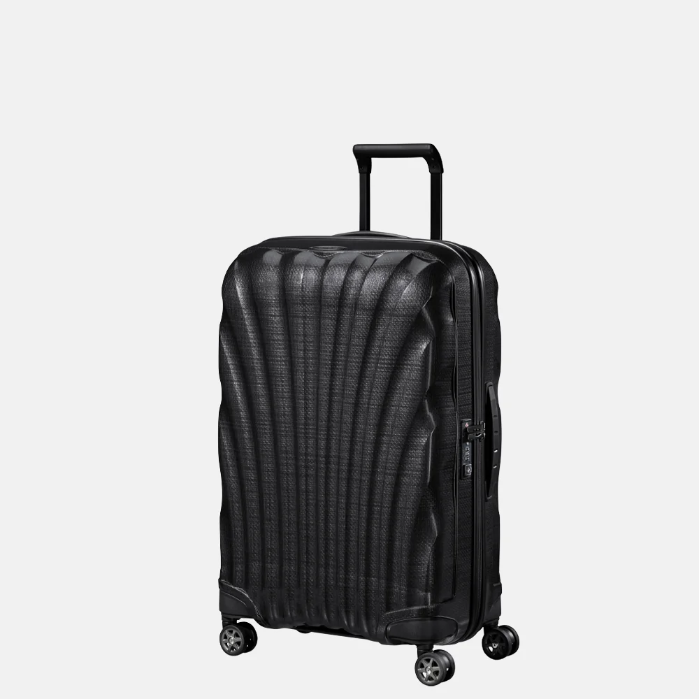 Samsonite C-Lite handbagage koffer 55 cm uitbreidbaar black bij Duifhuizen
