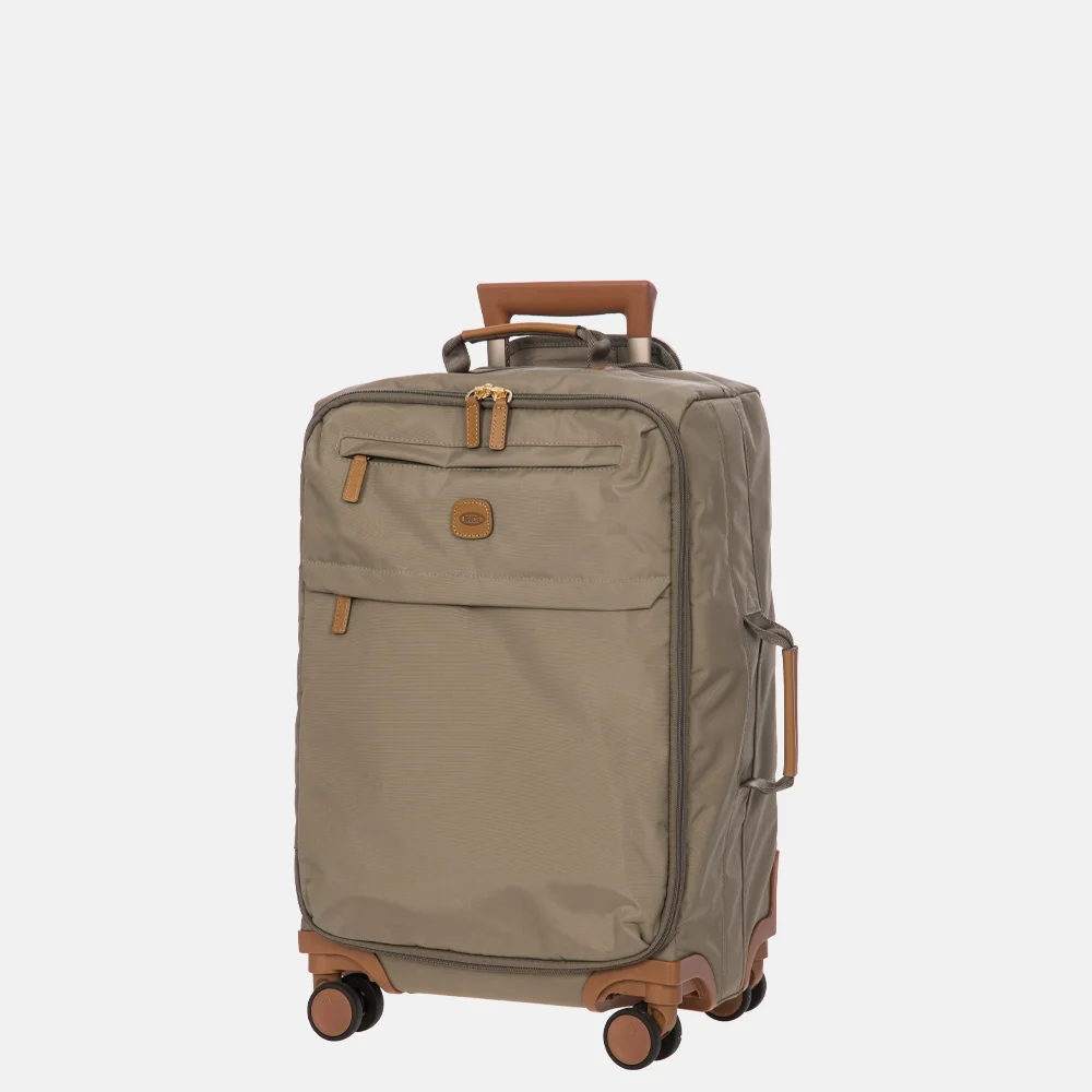 Bric's X-Travel handbagage koffer 55 cm nut bij Duifhuizen