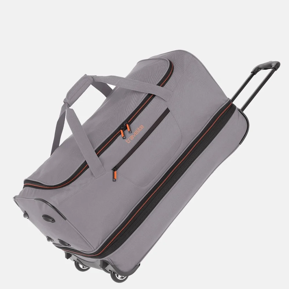 Travelite Basics reistas 70 cm grey/green bij Duifhuizen