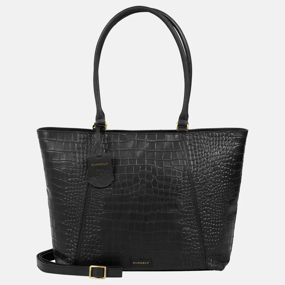 Burkely Cool Colbie Wide tote laptoptas 15 inch black