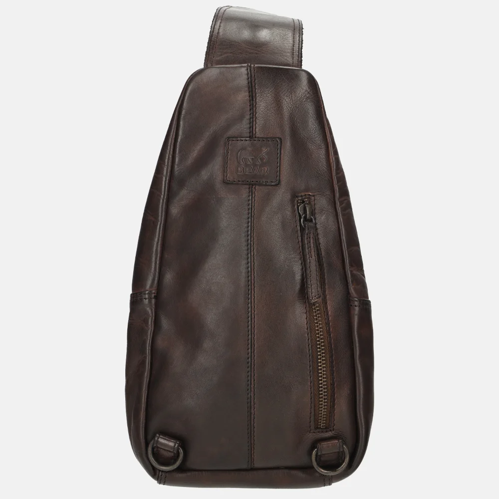 Bear Design Daley rugzak donkerbruin bij Duifhuizen