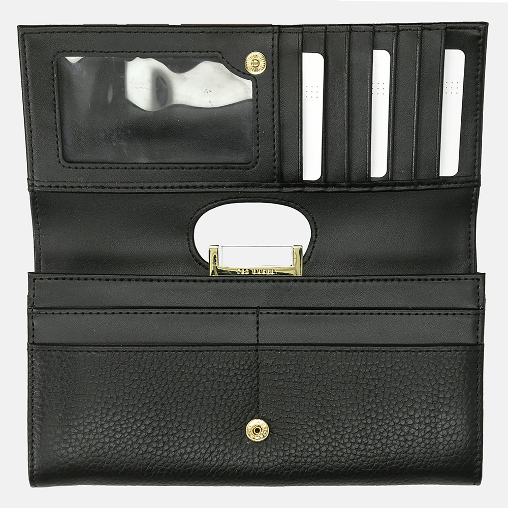 Ted Baker Bita portemonnee black bij Duifhuizen