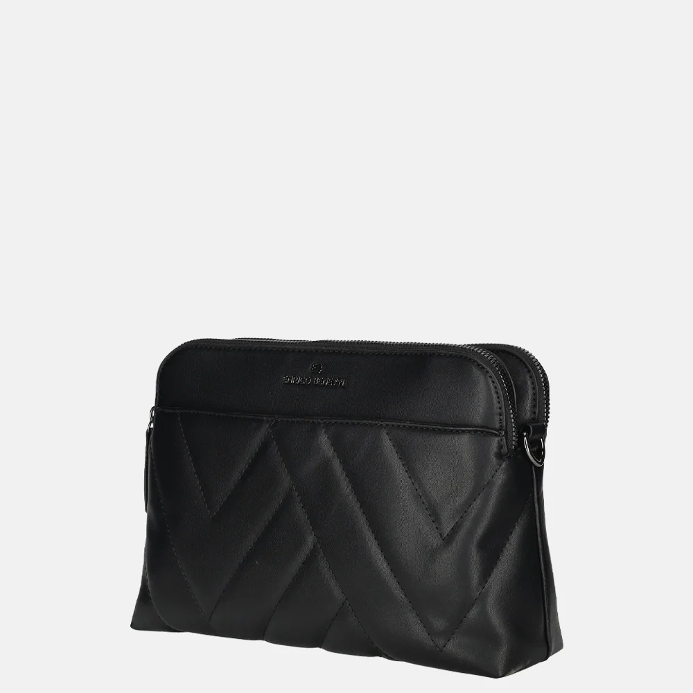 Enrico Benetti Evie crossbody tas zwart bij Duifhuizen
