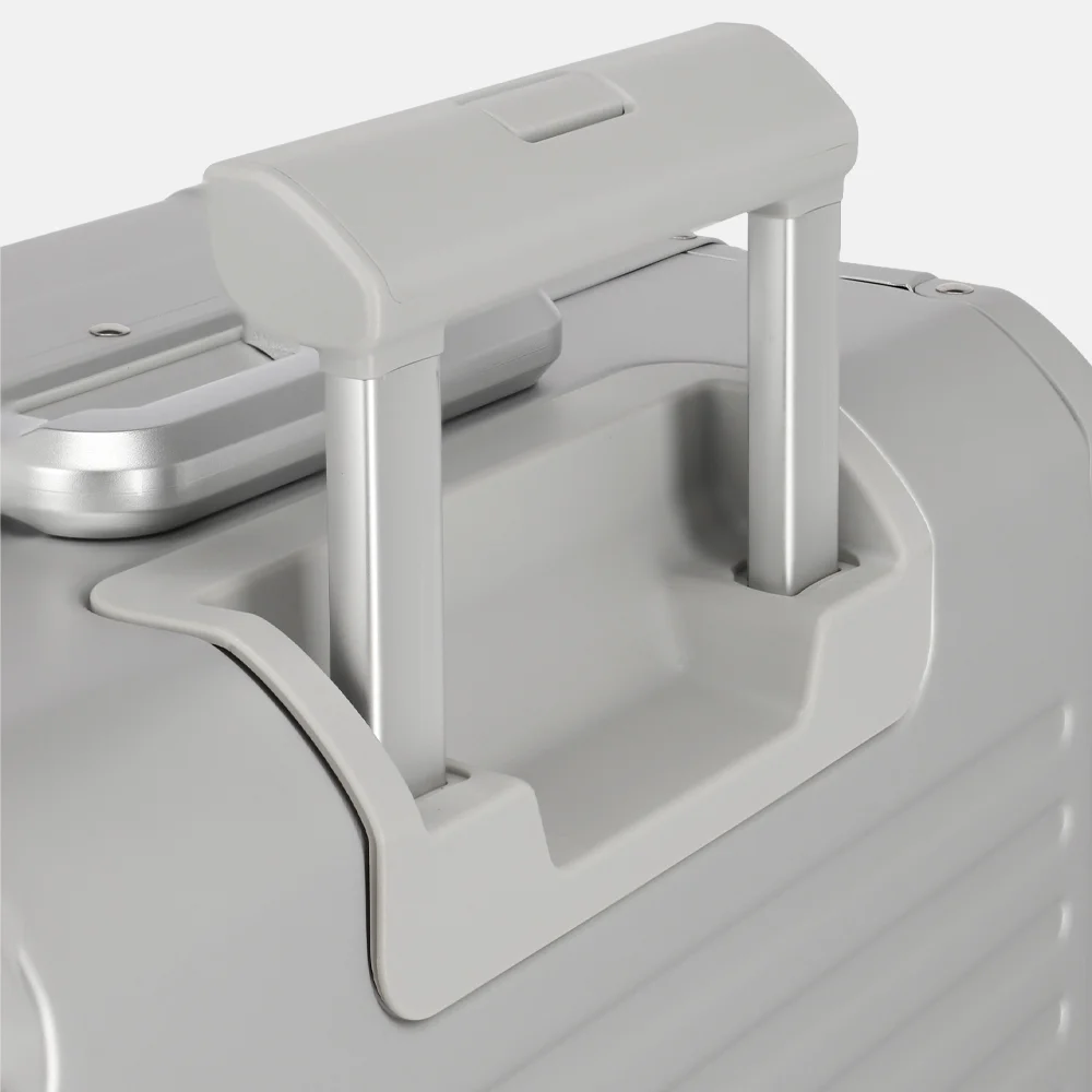 Travelite Next 2.0 handbagage koffer 55 cm silver bij Duifhuizen