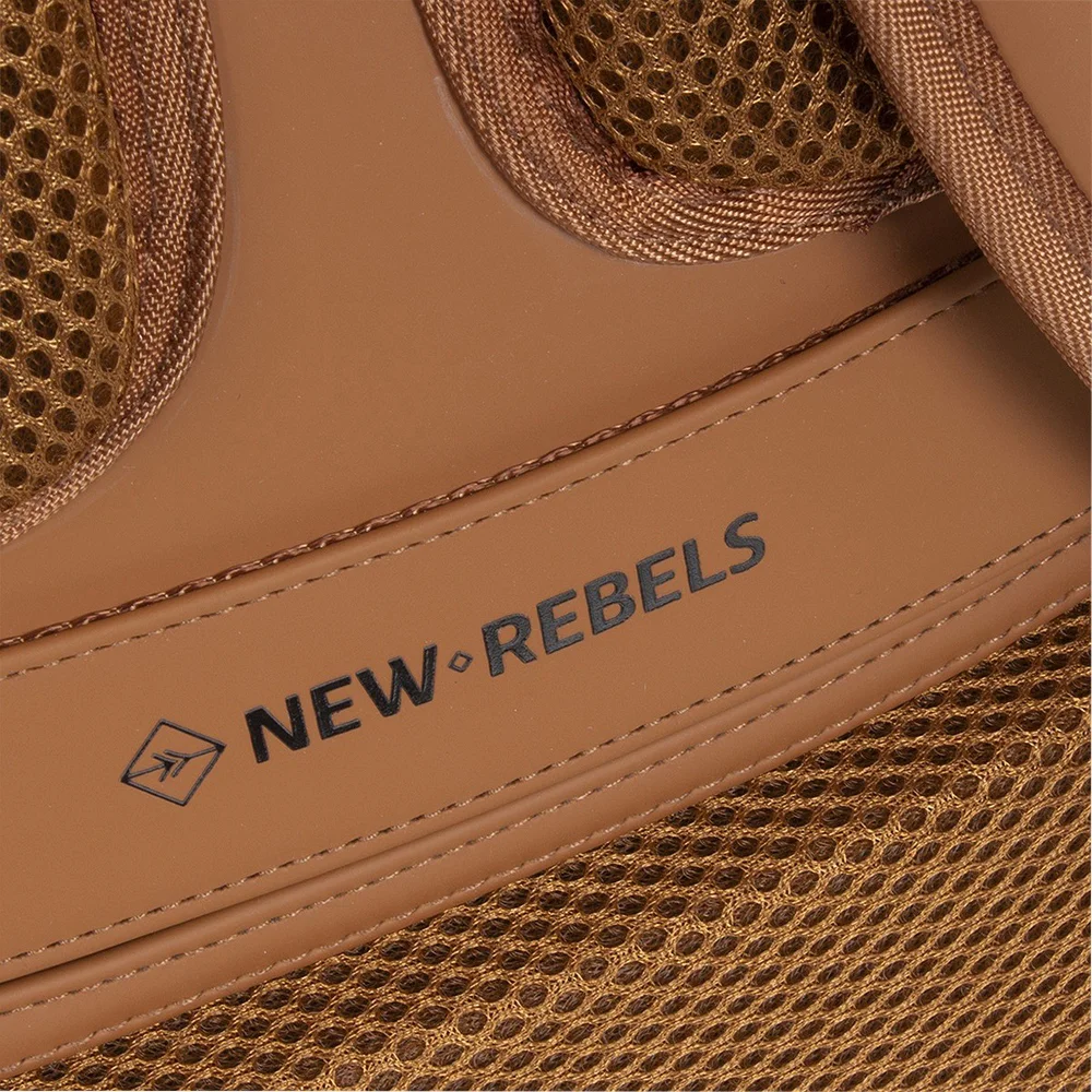 New Rebels William rugzak 15.6 inch cognac bij Duifhuizen