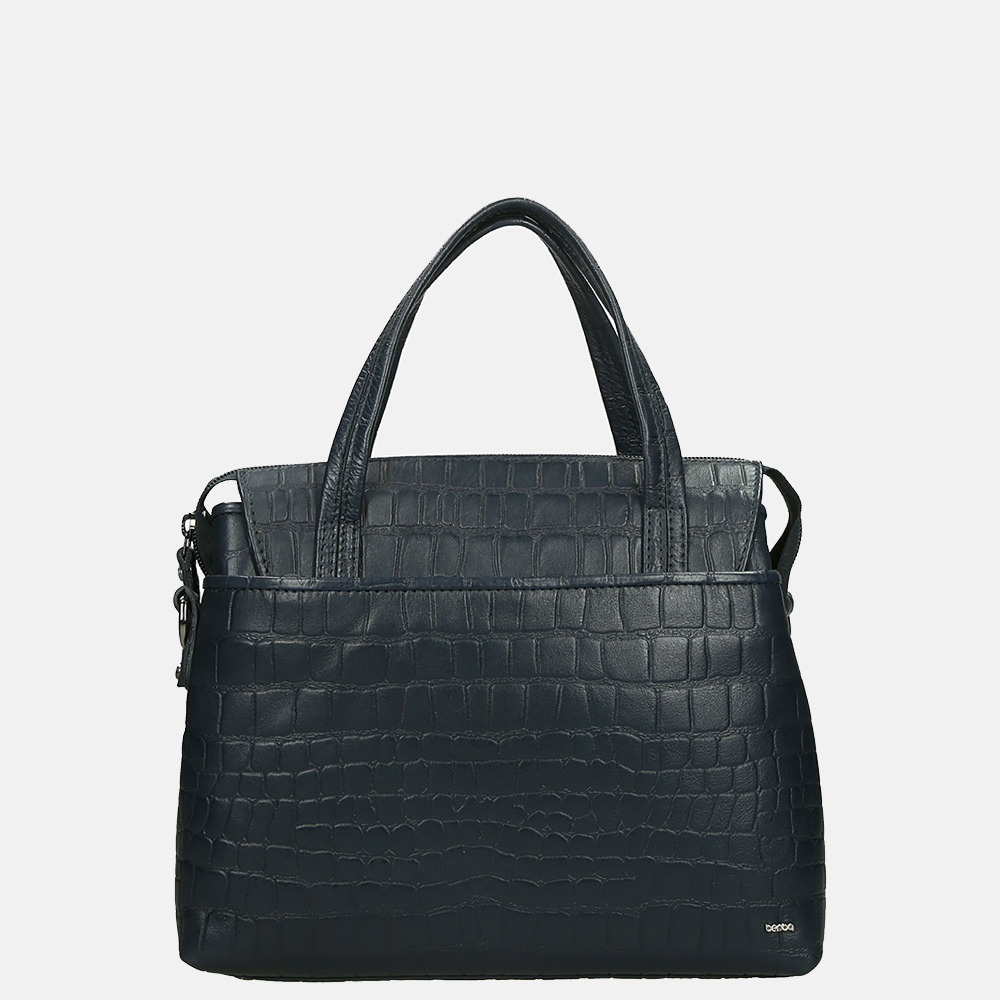 Berba Laguna handtas M croco navy