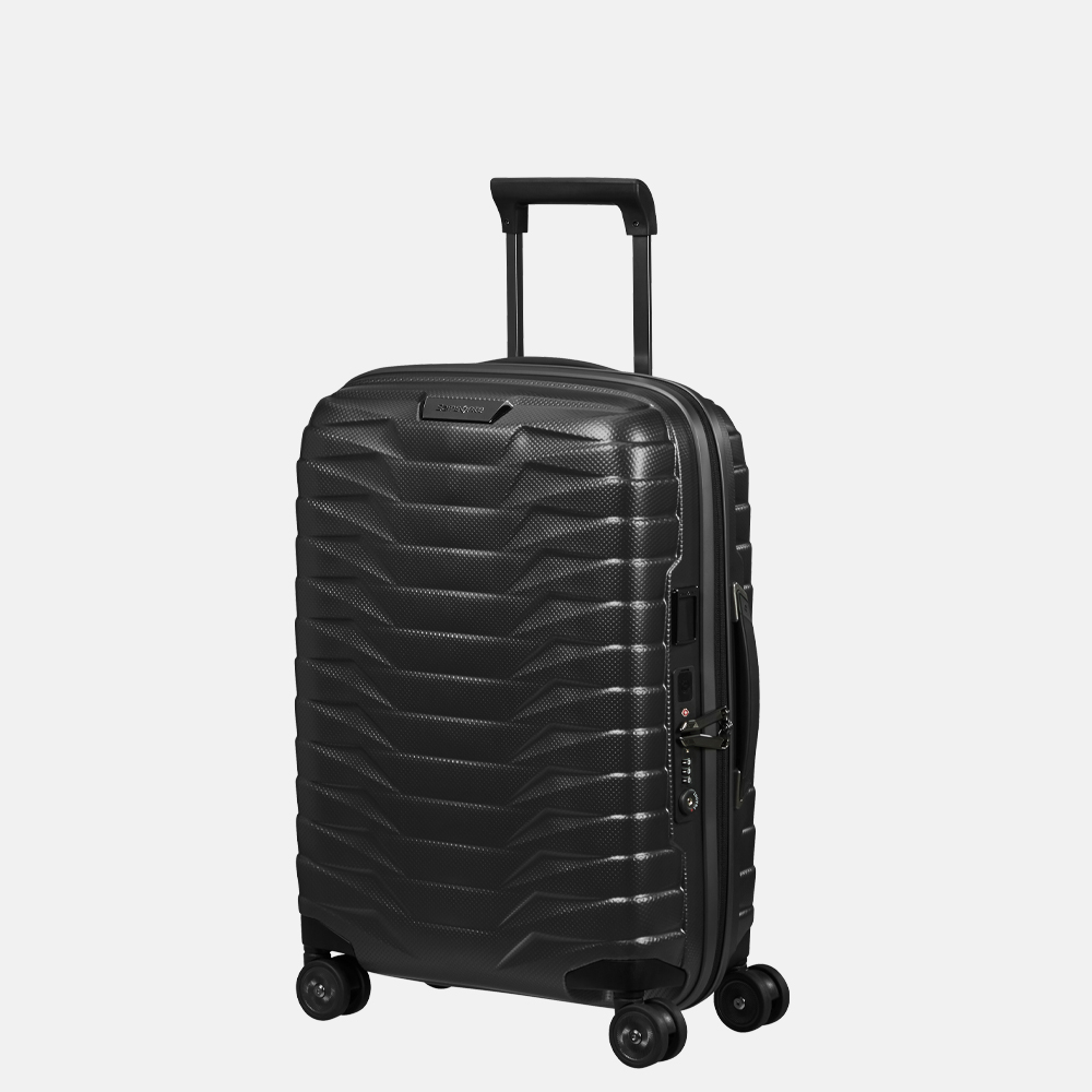 Samsonite Proxis expandable handbagage koffer 55 cm matt graphite bij Duifhuizen