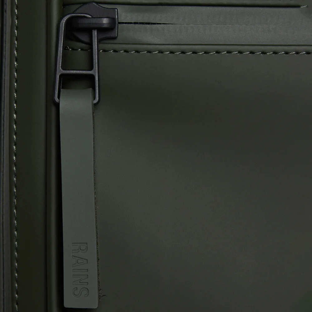 Rains Book Backpack rugzak 13 inch green bij Duifhuizen