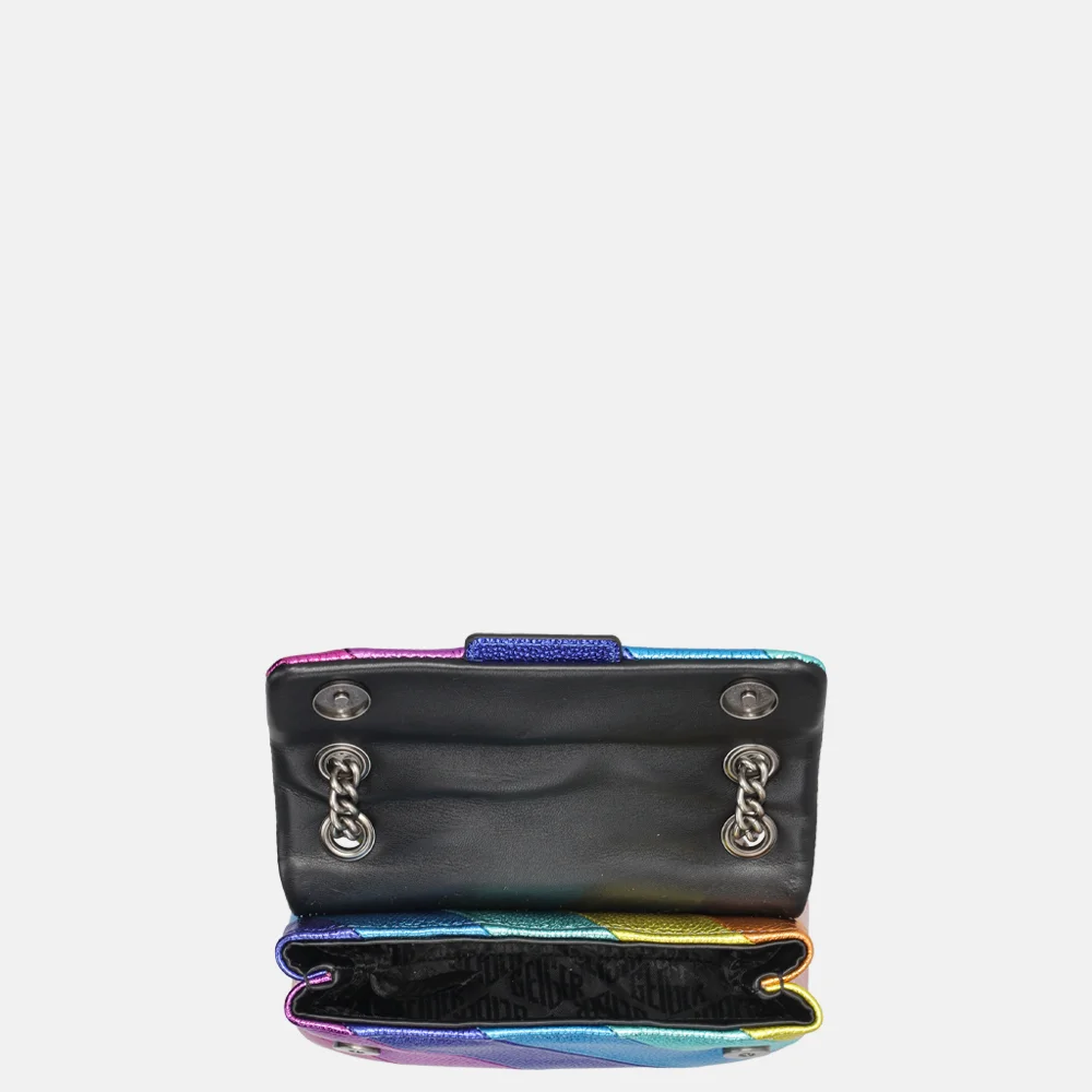 Kurt Geiger kensington rainbow schoudertas S multi bij Duifhuizen