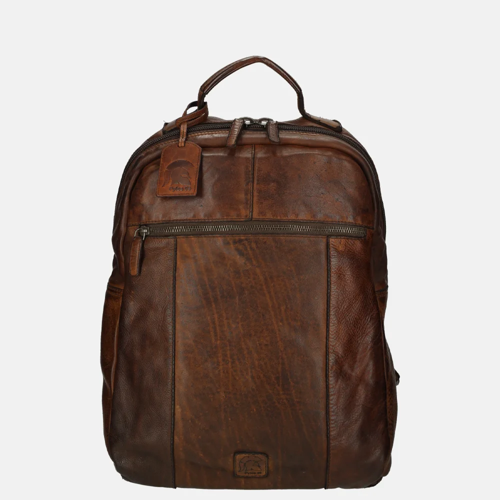 Pylos 59 Campo washed rugzak brandy bij Duifhuizen