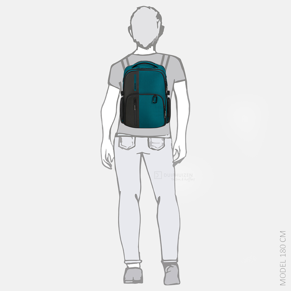 Samsonite Biz2go rugzak 15 inch ink blue bij Duifhuizen