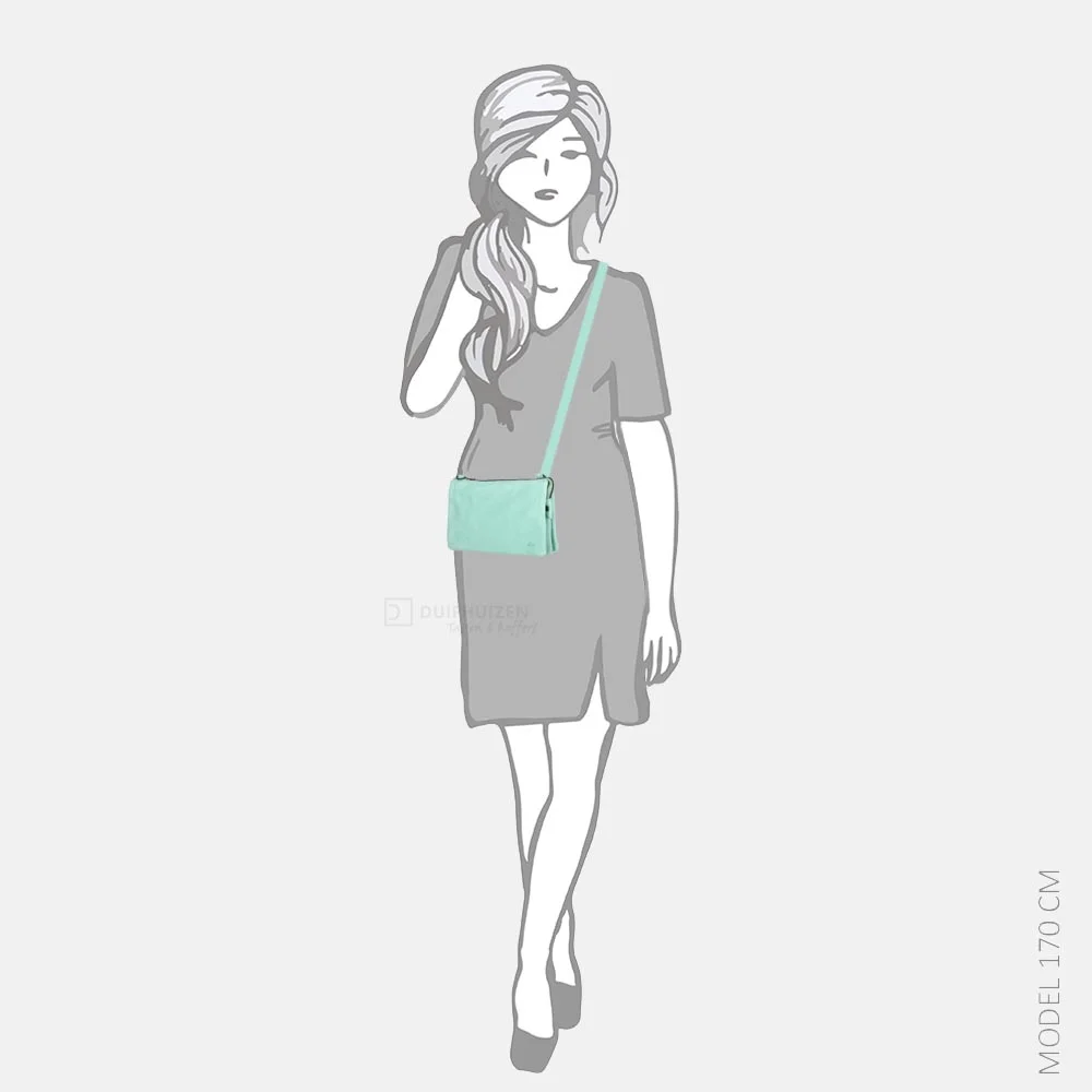 Bear Design crossbody tas jade bij Duifhuizen