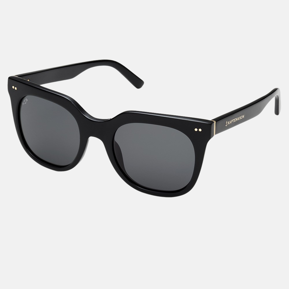 Kapten & Son Florence zonnebril all black bij Duifhuizen