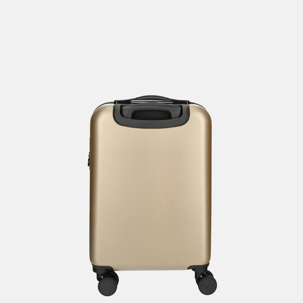 Enrico Benetti Edmonton handbagage koffer 55 cm champagne bij Duifhuizen