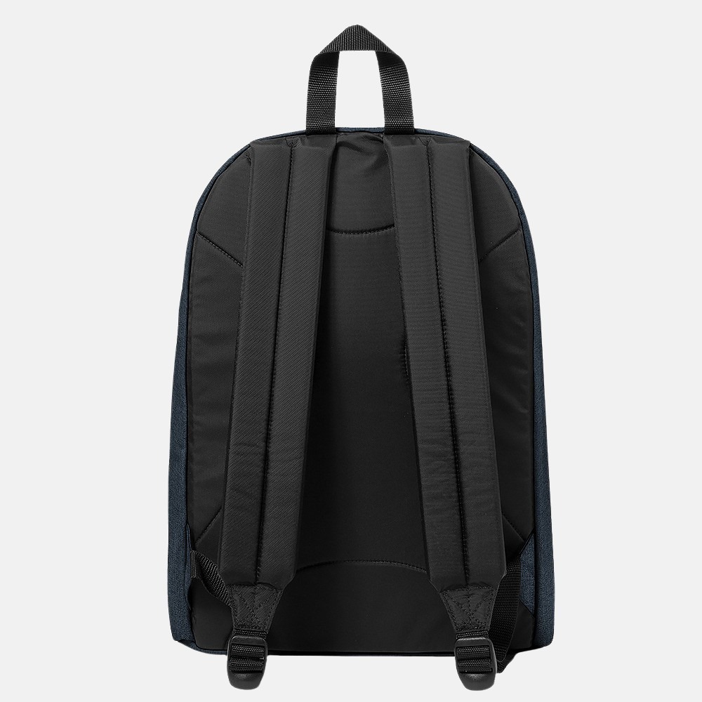 Eastpak Out of Office rugzak 14 inch triple denim bij Duifhuizen